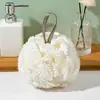 Flor de Banho Bola Não se Espalha Super Macia Esfoliante Flor de Banho Bola de Banho para Banho Homens e Mulheres Tamanho Grande Artefato de Banho de Bolhas Limpeza