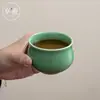 Taza de Té Celadón Hengjun, Taza de Maestro, Taza de Té Kung Fu de Cerámica que Atrae la Fortuna, Taza Individual Personal de Gama Alta para Hombres
