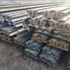 Acero para Vías de Ferrocarril 8Kg-Qu120, Gama Completa de Especificaciones, Suministro de Rieles de Acero Laminado en Caliente Q235