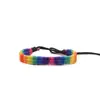 Amazon Explosions Pulseira de Corda Tecida Arco-Íris Sorte Amizade Estilo Étnico Nepal para Homens e Mulheres Pulseira de Casal