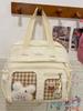 Nueva Mochila de Viaje Urbana de Chica Literaria Fresca y de Moda Tang Ni'Er Gran Capacidad Bolsa para Tutorías Estudiantiles