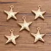 Vários Tipos de Acessórios para Joias DIY de Liga Metálica Transfronteiriços, Conectores de Pingente de Vida Marinha, Charms de Estrela-do-Mar, Tartaruga e Concha