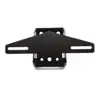 Accesorios de modificación de motocicleta marco de matrícula trasera roto marco de matrícula trasera se puede plegar con luces para NINJA250 Z900