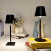 Lâmpada de Mesa Recarregável de Uso Duplo com Dimerização Contínua de Três Cores, Lâmpada LED Ajustável, Atmosfera de Luxo Leve Estilo Ins, Criativa, Famosa na Internet