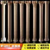 Columna Romana de Madera Maciza Hueca Semicircular Redonda Estilo Europeo Estilo Chino Fondo de Madera Tallado Francés Columna Decorativa
