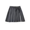 Y2028-25 Nuevo Estilo de Verano Estilo Europeo y Americano Cordones Personalizados Tirantes Abertura Lateral Sexy Botón Falda Plisada