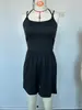 Amazon Europeo y Americano Transfronterizo 2026 Verano Nuevo Mono Corto Casual sin Tirantes para Mujer Pierna Ancha Ajuste Holgado