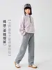 Pantalones Rectos para Niña 2026 Primavera y Otoño Pantalones Casuales para Niños Mayores Ajuste Delgado Pantalones de Uniforme Escolar