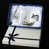 Tazas de Té Esmaltadas, Tazas de Café de Alta Calidad para Oficina, Tazas de Té para Mujer, Vasos de Vidrio de Lujo de Gama Alta, Venta al por Mayor de Fabricante