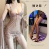 Night Tingxiang Lingerie sexy estilo europeu e americano tamanho grande conjunto de três peças sexy renda renda conjunto saia de tule 040