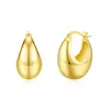 Pendientes Anchos de Plata S925 con Forma de Gota de Agua para Mujer Lujo Accesible Pendientes Estilo Pequeña Fragancia Pendientes Transfronterizos Europeos y Americanos Venta al por Mayor