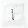 Saco com zíper de PE transparente para roupas, saco autoadesivo para armazenamento de roupas, saco de embalagem personalizável com logotipo imprimível, fabricante