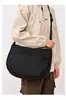 Bolso de Hombro Simple de Color Sólido de Aspecto Elegante para Otoño e Invierno para Hombres y Mujeres, Bolso Cruzado Ligero de Gran Capacidad para Viajes y Viajes Diarios