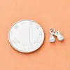 Plata de Ley S925 Sólida Estilo Chino Nuevo Estilo Chino Bolsa de Dinero Colgante de Loto DIY Pulsera de Cristal Pulsera