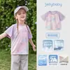 [Secado Rápido y Protección Solar] Ropa Infantil Camiseta de Manga Corta para Niñas 2026 Nuevo Verano Ropa Deportiva Elástica para Niños Mayores