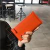 Bolsa de Celular de Couro Genuíno 2024 Nova Famosa da Internet Explosiva Carteira de Mão Design de Nicho Multifuncional Grande Capacidade Bolsa para Cartões
