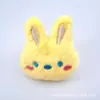 Nuevo broche de conejito de peluche con expresión linda, bolso de conejito, correa de muñeca, accesorios decorativos para muñecas.