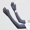 Guantes Mangas de Hielo para Proteger del Sol para Mujer 2024 Nuevos Guantes con Manga de Seda de Hielo para Protección UV