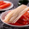 Palito sabor cangrejo deshebrado 120g Especialidad de Dalian cangrejo picante Palo de cangrejo fresco original de Willow snack marino instantáneo palo de cangrejo deshebrado