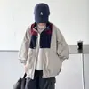 Chaqueta para niño para primavera y otoño 2026 modelo nuevo, elegante ropa casual de otoño para niños mayores, chaqueta infantil de bloques de color
