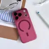 Adecuado para Funda de Teléfono Móvil Apple 17Promax Apple 16Pro Niebla de Hielo Magnética Iphone13/14 Esmerilada 15 Carcasa Dura