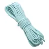Corda Trançada de Algodão Colorida Única Enrolada no Núcleo 4mm Decoração Artesanal DIY Artesanato de Joias Corda de Algodão Trançada Materiais para Chaveiro