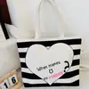 Bolso de Hombro Nuevo Estampado, Bolso de Lona para Mujer de Mano, Bolso Tote Estilo Coreano de Gran Capacidad, Bolso Artístico para Estudiante