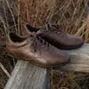 Couro Macio, Sola Macia, Sapatos Casuais Confortáveis de Sola Lisa para Mulheres, Novo Lançamento Primavera 2026 Versátil de Alta Qualidade Retro Tênis de Treino Alemão