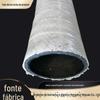 À prova de fogo e resistente à temperatura de fibra de vidro pano mangueira de borracha desgaste resistente ao fogo manga de médio frequência forno elétrico amianto tubo retardador de chama