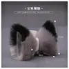 Dropshipping Acessórios de Cabeça Lolita Presilhas de Orelha de Animal de Pelúcia Presilha Lateral de Orelha de Gato Acessórios de Cabelo Presilha de Cabelo de Orelha de Raposa Combinação de Cores