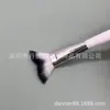 Nuevo pincel para sombra de nariz en forma de V con cerdas para ala de la nariz con sombra brillante para contorno pelo de fibra única cola de pez pincel de maquillaje