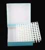 Caja de Papel Congelada 81 Pozos Tapa abatible Caja Criogénica Tapa con bisagra Caja de Papel de 81 pocillos Impermeable Para Tubos de 1.8ml/2ml Papel