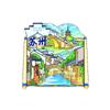 Adesivos para geladeira Suzhou Guochao Presente de madeira requintado Adesivos de decoração com sucção magnética Lembranças de turismo de Jiangsu Adesivos para geladeira de madeira