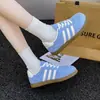 Tenis de Papá con Pedrería de Alta Calidad y Tacto Suave, Zapatos Blancos para Mujer, Zapatos Oxford Azules de Moda, Zapatos Populares de Punta Cerrada para Primavera y Verano