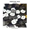 Botones de Resina Dibujados a Mano Yisen para Ropa Infantil, Camisas, Suéteres, Prendas de Punto, Botones Decorativos cosidos a mano para Pijamas DIY
