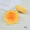 Horquilla Artificial Estilo Chino Flor de Peonía Pequeña Tocado de Flor Accesorios de Flores Falsas Kit de Materiales Hechos a Mano DIY Accesorios para Fotografía en Casa