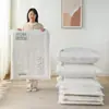 Bolsas de Almacenamiento al Vacío Engrosadas de Compresión, Bolsas de Almacenamiento para Ropa y Edredones, Bolsas de Almacenamiento al Vacío con Bomba Eléctrica