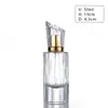 Botella de Perfume de Vidrio Embotellada 50ml Gran Capacidad Cosmética Portátil Botella Vacía Botella de Repuesto Spray Pressor Frasco de Viaje