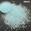 Pedras Trituradas Iridescentes para Nail Art Cristal Transparente Vidro Colorido Materiais para Nail Art DIY Preenchido com Pedras Trituradas Irregulares