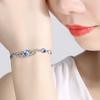 Pulsera de alas de ángel para mujer, pulsera de plata de ley 925, diseño de nicho de Ins, joya de mano de influencer, regalo de moda para amigas estudiantes
