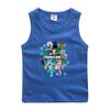 Chaleco para niños, camiseta de verano para niños, elegante, fina, sin mangas, ropa exterior, ropa para niños pequeños y medianos, entrega de una pieza
