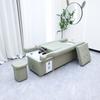 Cama eléctrica elevable de alta gama para salón de belleza, baño de pies, champú especial, cama de masaje, cama de masaje, cama de terapia de cabeza, circulación de agua