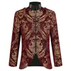 Chaqueta de Traje Rey Príncipe de la Corte Halloween Noble Estilo Europeo Ropa Formal para Hombre Disfraz de Actuación Ropa Renacentista