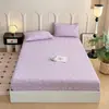 Conjunto de roupa de cama infantil floral fresco e fofo