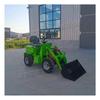 Empilhadeira de material a granel na fábrica carro elétrico pequena empilhadeira minério terraplenagem construção carregador