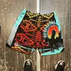 Comercio Electrónico Transfronterizo Suministro Pantalones Cortos para Hombre Patrón de Ojos Impresión 3D Pantalones de Playa de Verano Pantalones Casuales Dropshipping