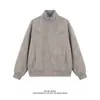 Chaqueta Tie-Dye Nueva de Otoño 2026 para Hombre, Unisex Elegante Casual con Remaches Parche Americano Superior, Tallas Grandes