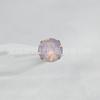 F136 Aleación de Titanio Fondo Puntiagudo Fondo Curvo Incrustado Hua Zi Pendientes Shijia Hua Zi Diamantes de Imitación Perforación de Hueso de Oreja Joyería Pendientes