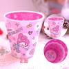 Taza de enjuague bucal de dibujos animados melodía Géminis linda Taza de Melamina taza de porcelana jugo de frutas Taza de Leche taza de agua para niños resistente a caídas