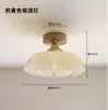 Transfronterizo 2 Minimalista Nórdico Moderno Lujo Ligero Cafetería Restaurante Tienda Bar Lámpara Colgante de Vidrio Dormitorio Lámpara de Pared de Mesita de Noche